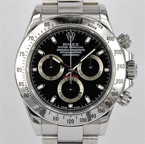 replica rolex daytona black dial watch|rolex daytona 116520 serviced by.